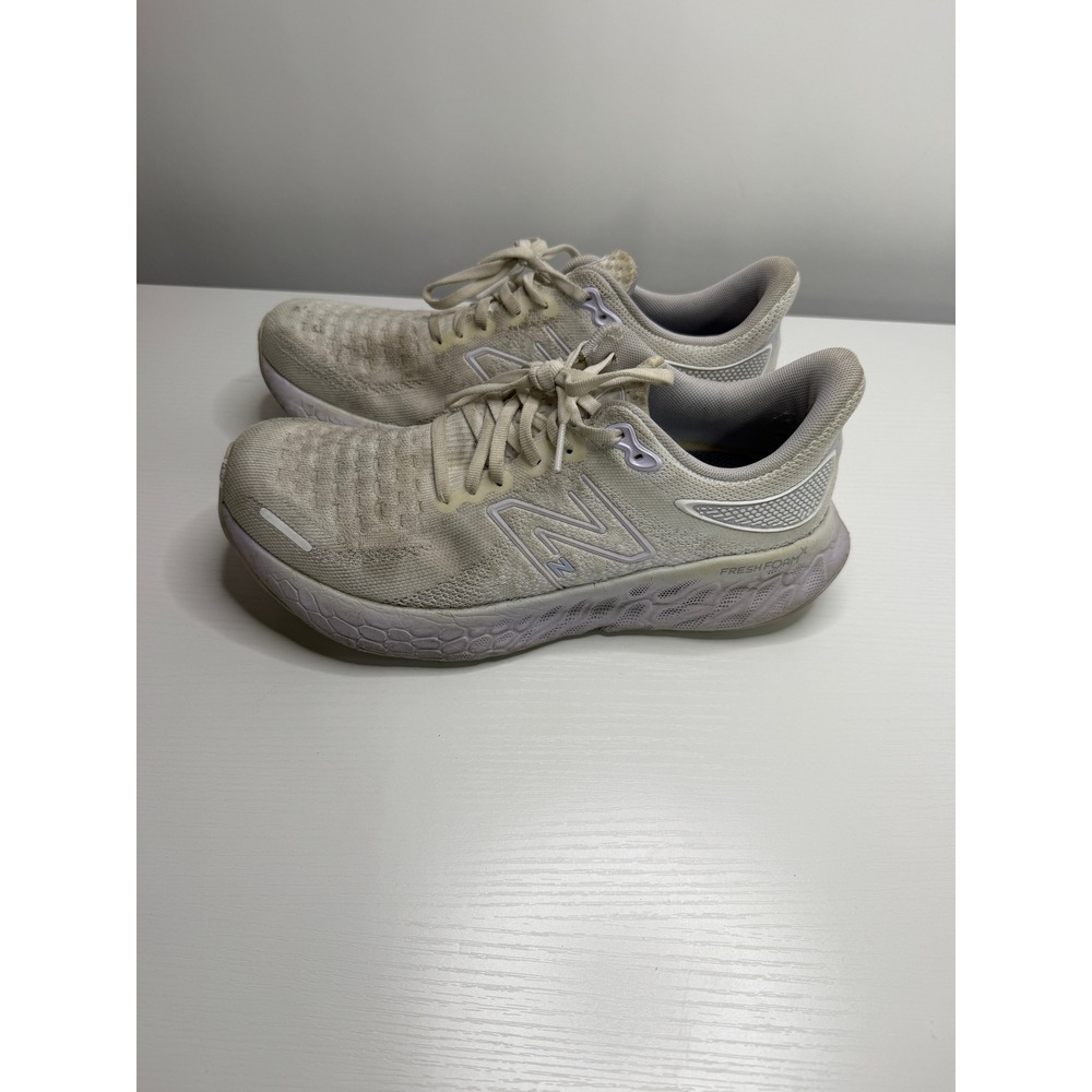 New Balance Fresh Foam X 1080 Womens Running Shoes Cream Off White W1080